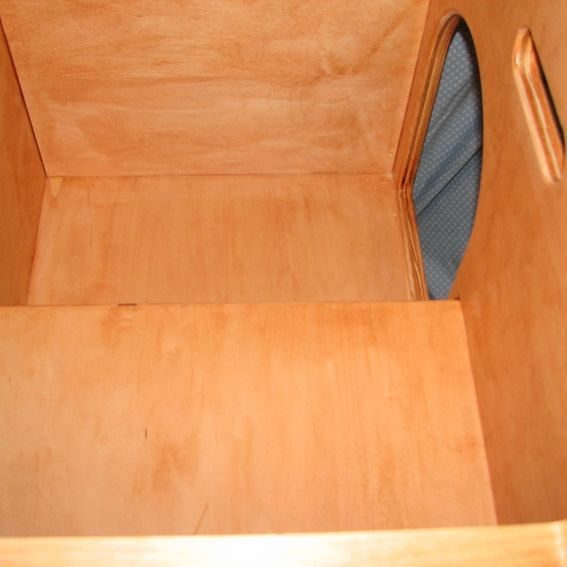 Handmade Cat Cave Litter Box by Kens Woodcraft