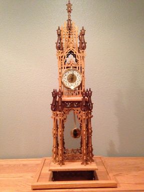Custom Made Fretwork Clock
