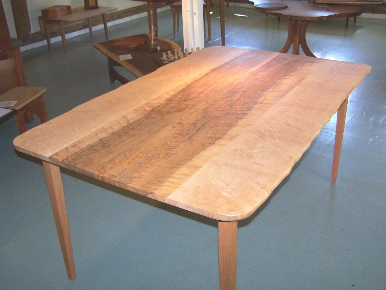 birdseye maple kitchen table