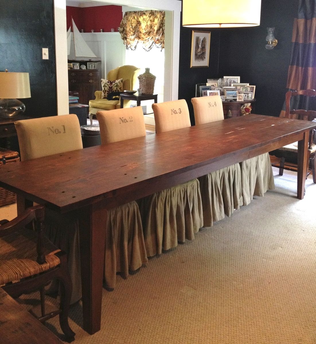 Handmade Reclaimed Douglas Fir Dining Table by Fredric Blum Design
