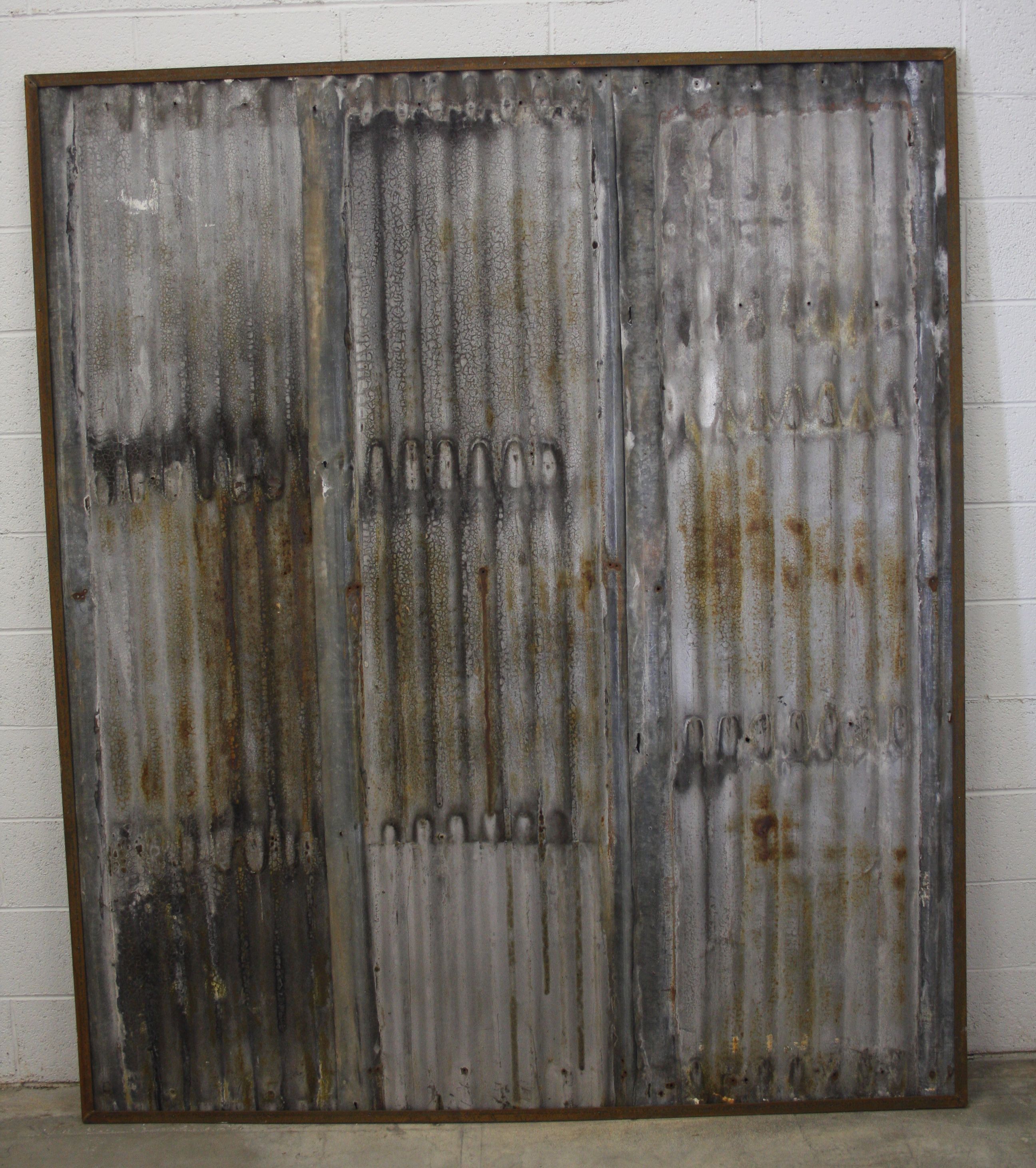 Custom Rusty Tin Sliding Barn Doors by Heirloom, LLC | CustomMade.com