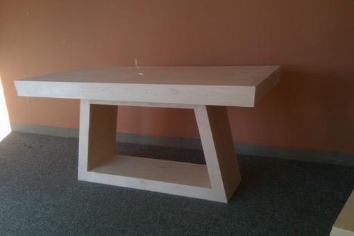 Custom Made Trapezoid Table