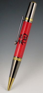 Custom Made Hand Crafted Inlay Wood Pens