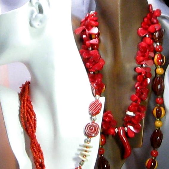 Hand Crafted Vp's Jewelry Beaded Necklaces by Vp's Jewelry
