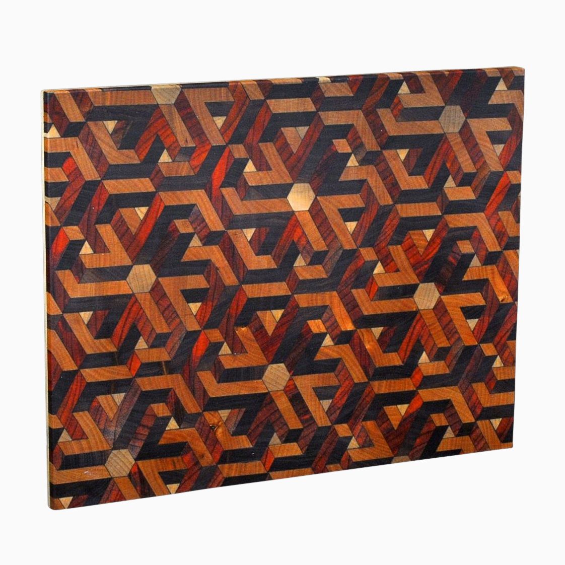 Hand Made Discontinued Geometric EndGrain Cutting Board Kit by Artifacture