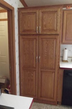 Custom Made Custom Pantry With Full Extension Pull Outs