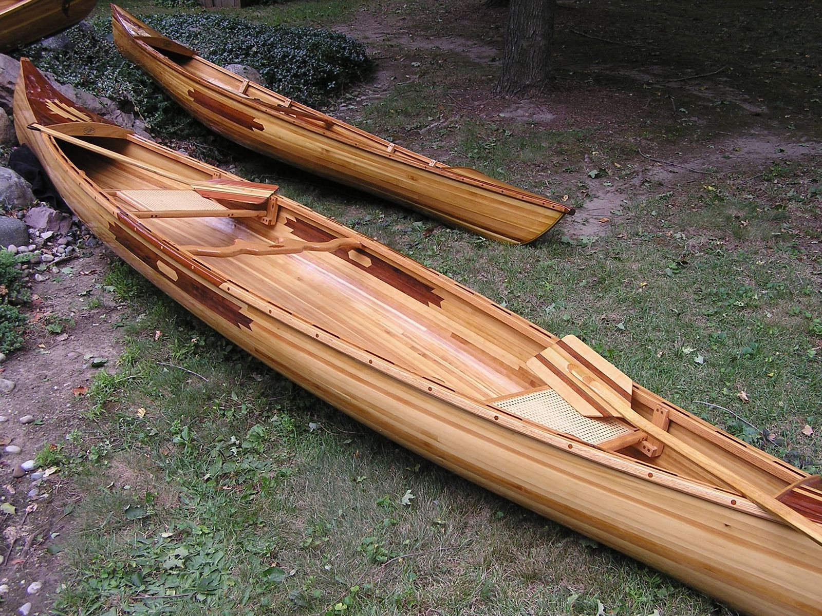 Custom The Grand, Cedar Strip Canoe by Mackinaw Watercraft 
