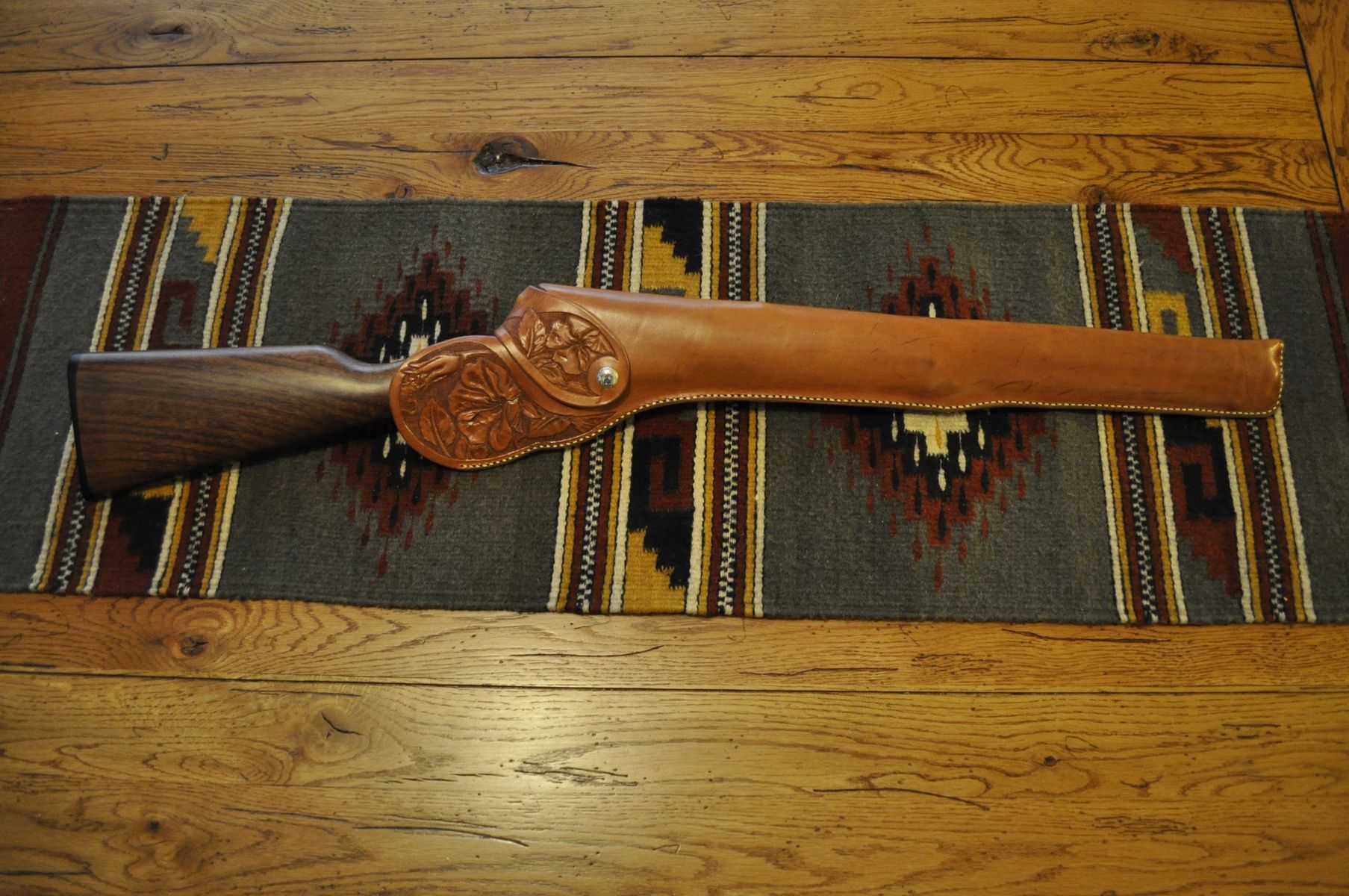 Hand Made Leather Rifle And Gun Scabbards And Sheaths by Blake
