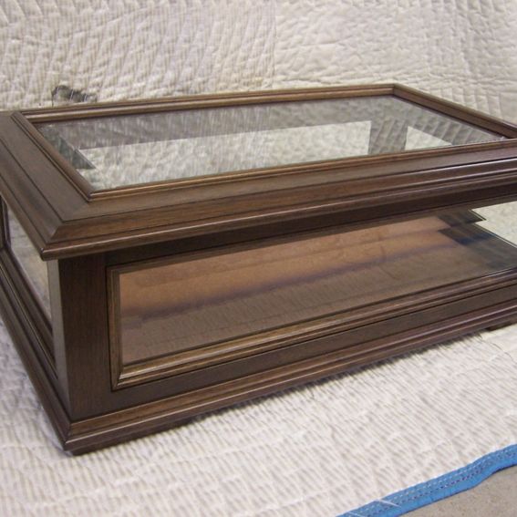 Custom Made Arrowhead Case by Cibolo Valley Furniture