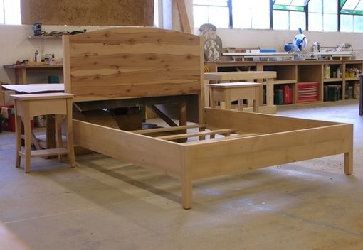 Custom Made Madrone Bed