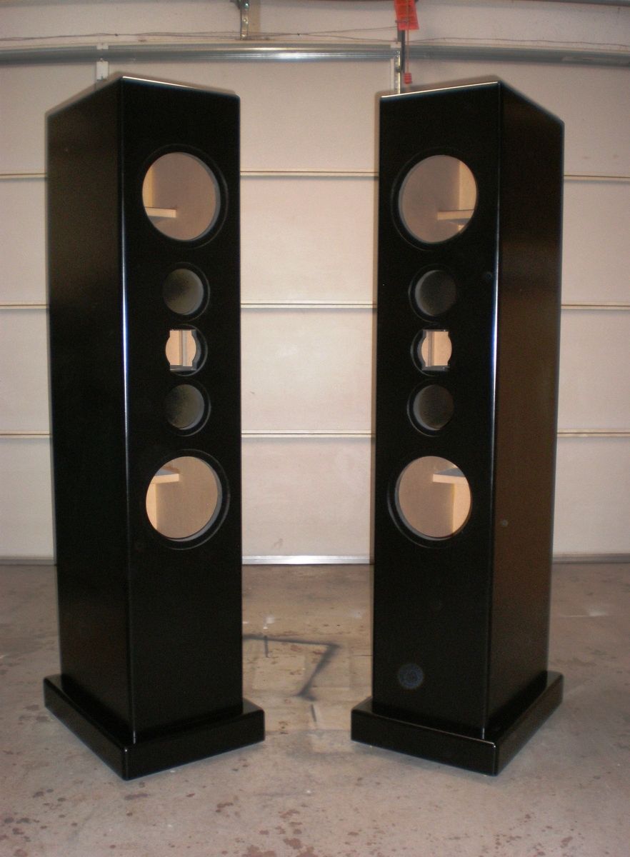 Handmade Speaker Tower by Fidelis Woodworks