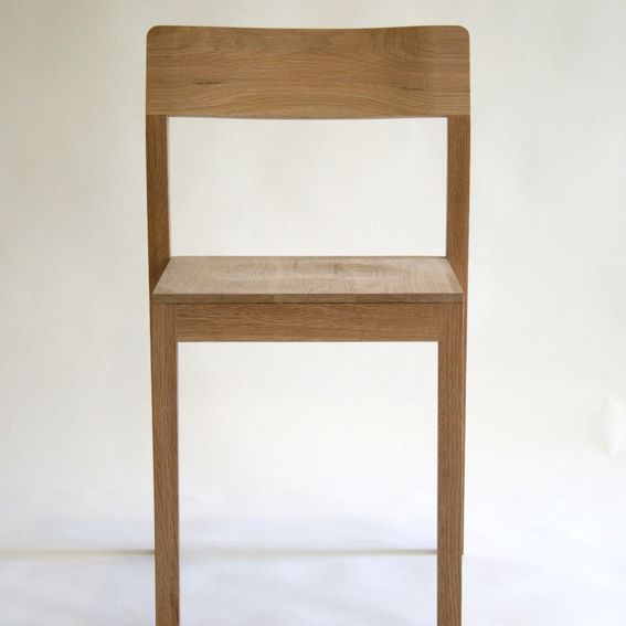 Hand Made Stackable Wood Dining Chair by Kapel Designs