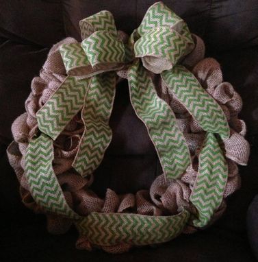 Custom Made Burlap Wreaths