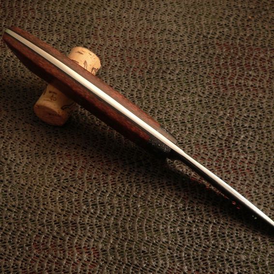 Hand Made Custom Knife, Bird And Trout by Zitiworks