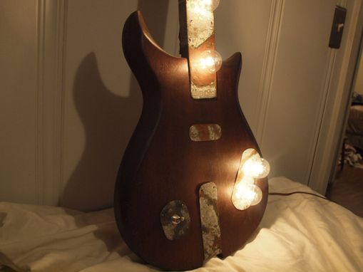 Custom Made Light Fixture Guitar Repurposed Vintage 1963 Gretsch Corvette Body