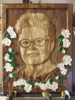 Custom Made Mother-In-Law Relief Carving