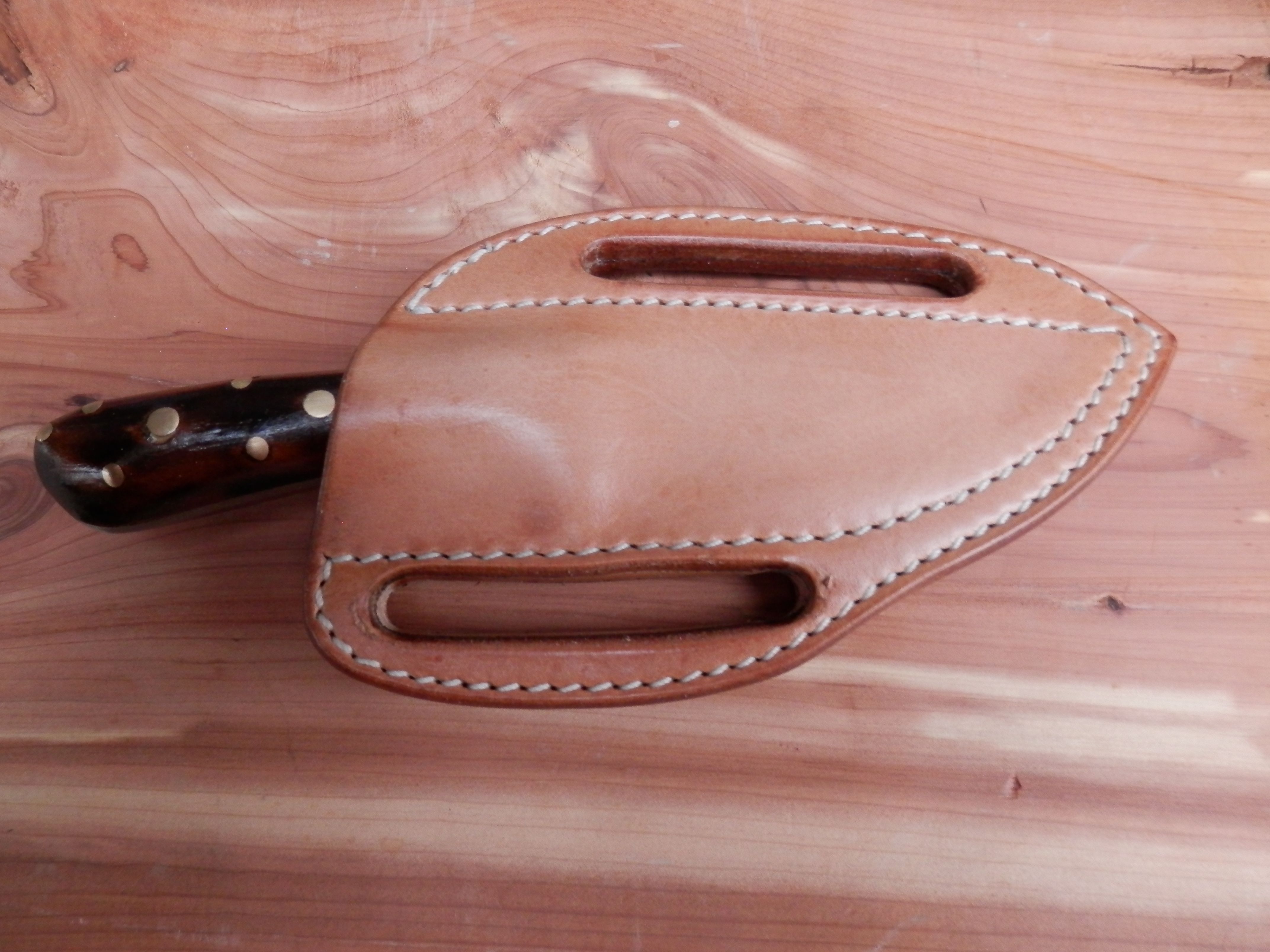 Hand Crafted Custom Handmade Knife Sheaths By Hubbard Leather