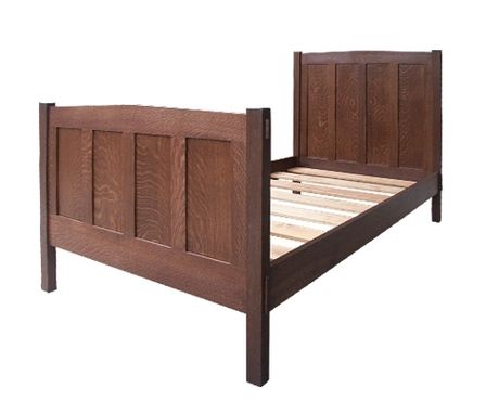 Custom Made Stickley Panel Bed