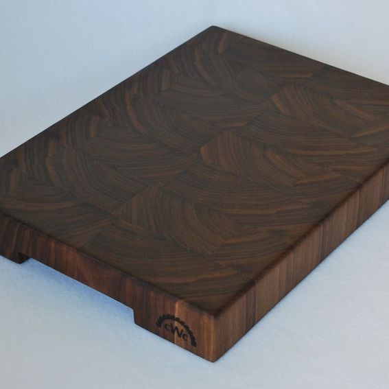 Hand Crafted Solid Walnut End Grain Butcher Block/Cutting Boards by