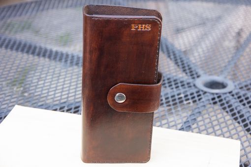 Custom Made Leather Case With Elastic (For Electronic Cigarettes, Pens, Ammo, Tools)