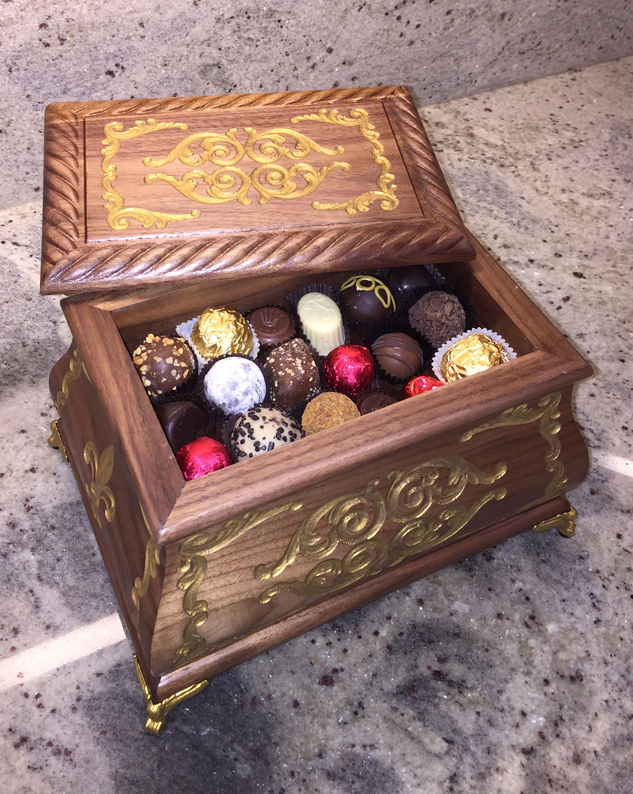 Hand Made "Matilda" Chocolate Box by