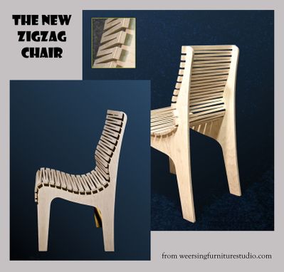 Custom Made Zig-Zag Chair