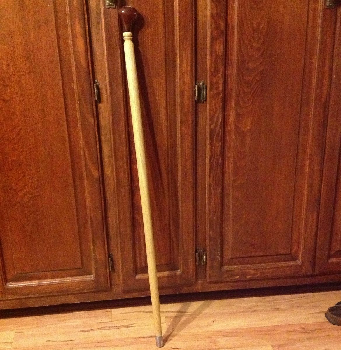 Handmade Alpha Walking Stick by ShopDog Turnery