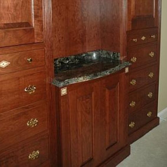 Custom Cherry Dressing by Chesapeake And Woodworks