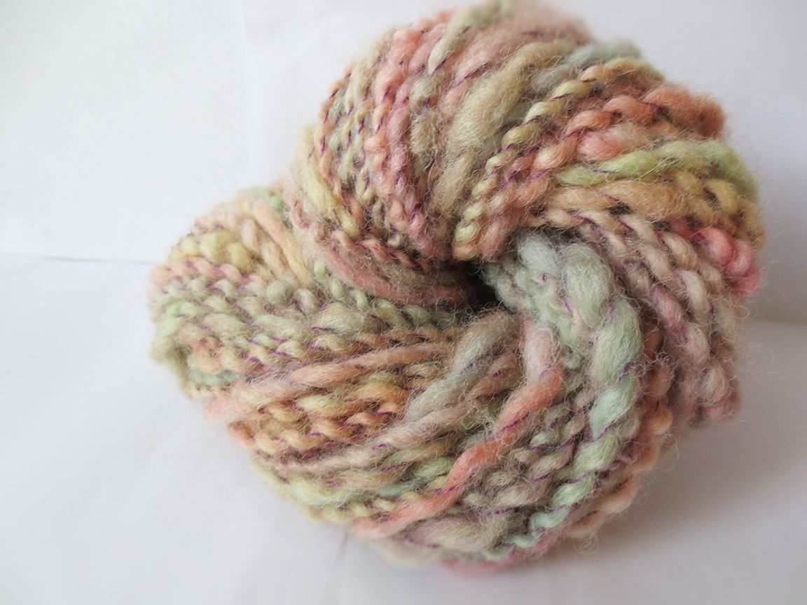 Custom Made Handspun Yarn / Hand Dyed Yarn / Variegated Yarn / Wool
