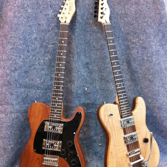 Custom Made HandBuilt Electric Guitars And Basses by Barone Woodwork