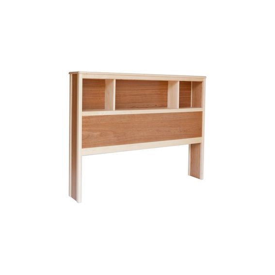 Hand Made Full Bookcase Headboard With Storage Drawers by SahnLee