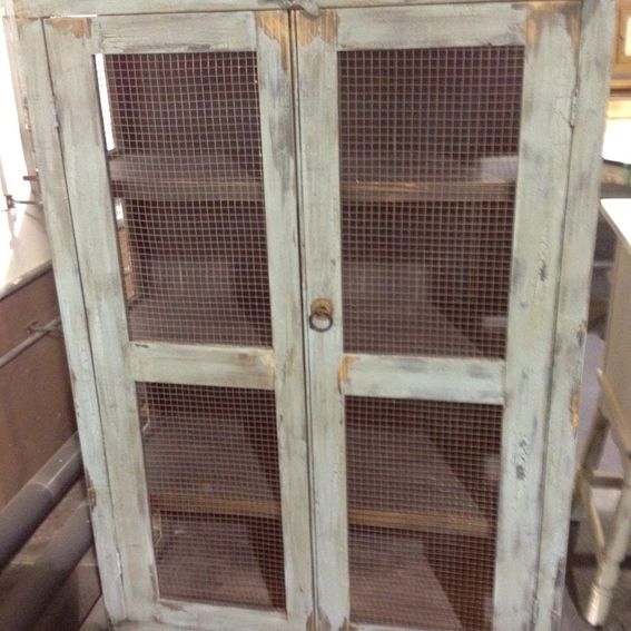 Hand Crafted Pie Safe Or Kitchen Hutch, Diy, Unfinished Local Pine