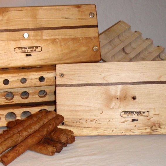 Hand Crafted Cigar Molds / Presses by Custom Furniture Creations