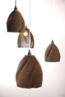 Custom Made Cardboard Lamps