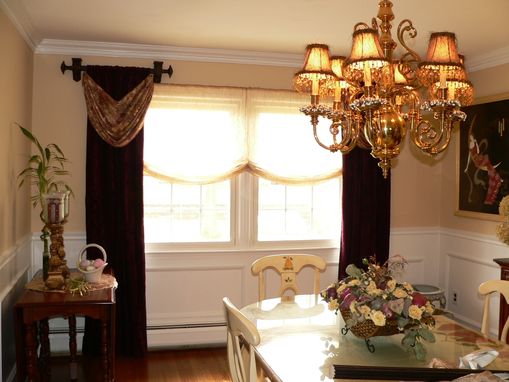 Custom Made Open Swags And Panel Window Treatments