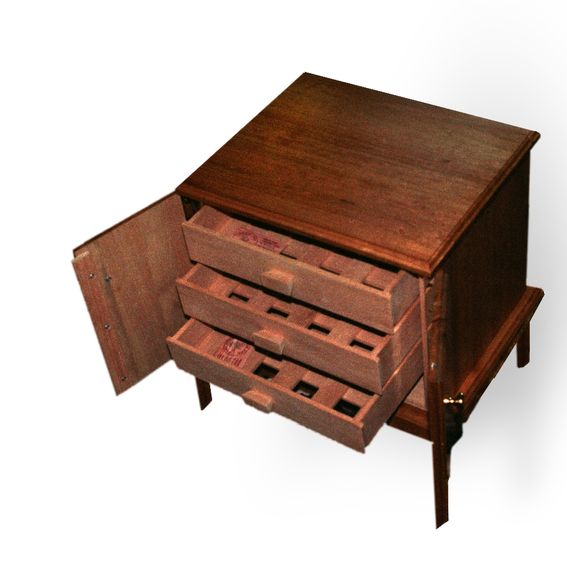 Custom MultiDrawer Cigar Humidor by Delorme Humidors