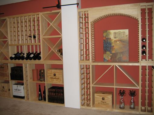 Custom Made Wine Cellar With Vintage Wine I