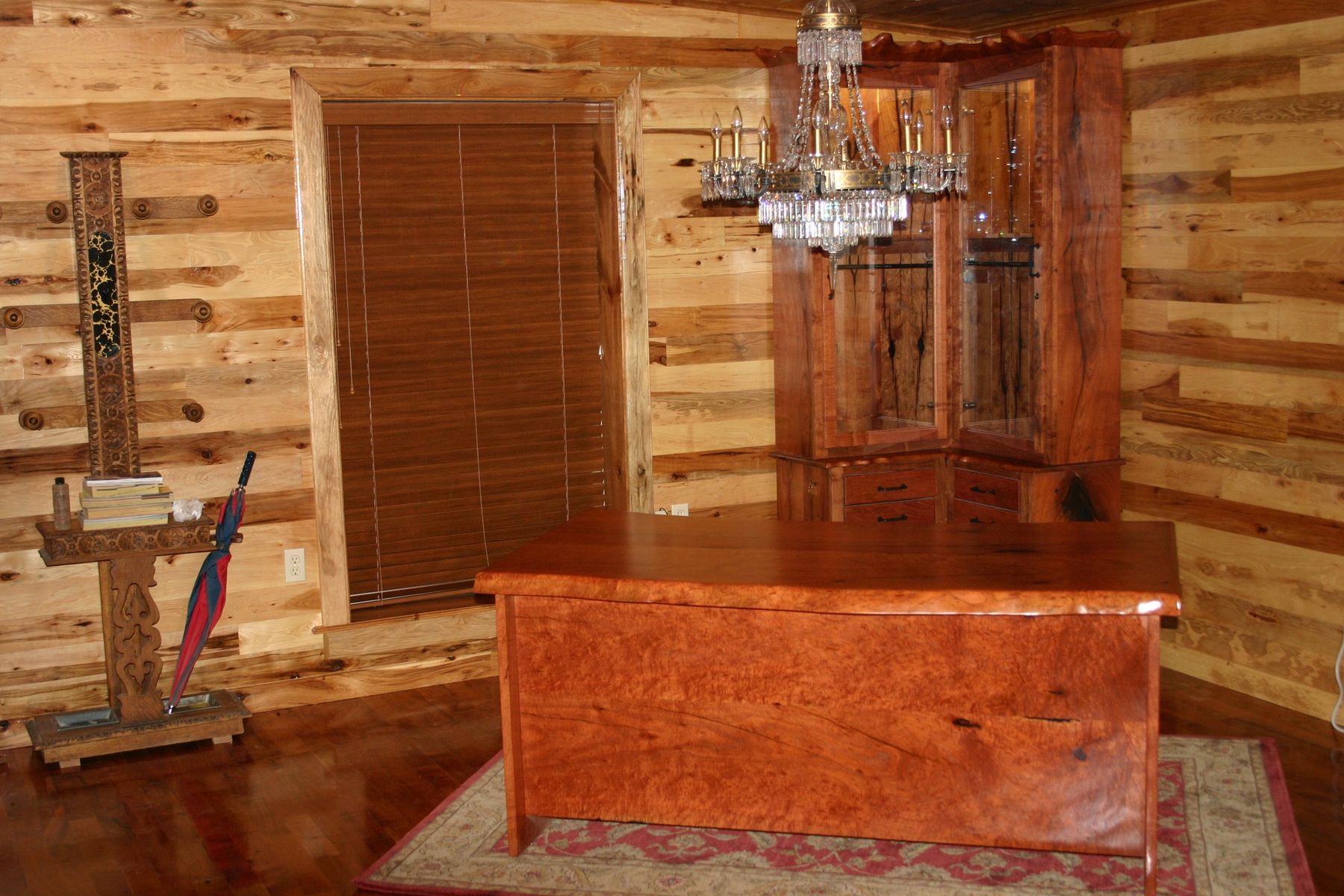 Handmade Mesquite Gun by Unique Mesquite Custom Woodworks