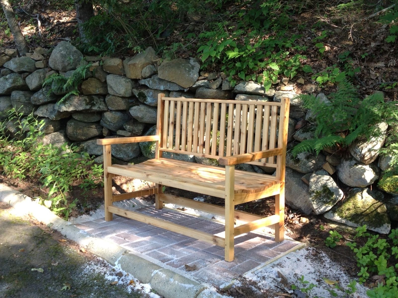 Hand Crafted Garden Bench by Oreland Wood Products | CustomMade.com
