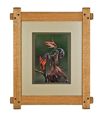 Custom Made Arts And Crafts Picture Frame