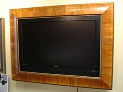 Custom Made Frame For Wall Mounted Tv's