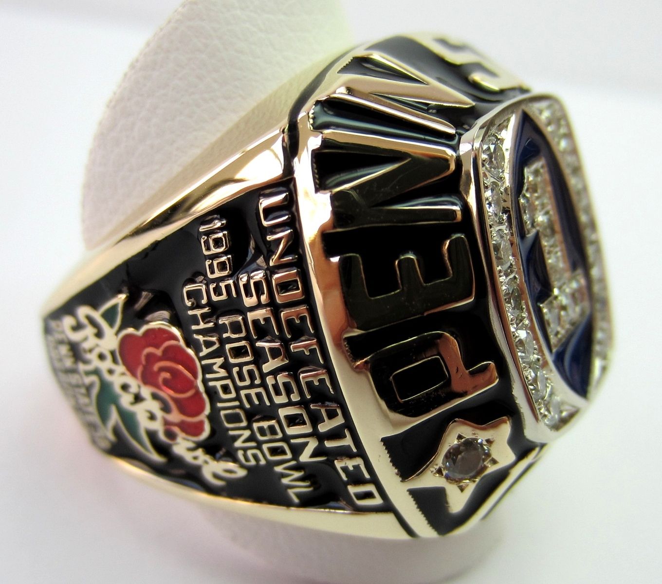 Custom Penn State Championship Ring by Limpid Jewelry Inc