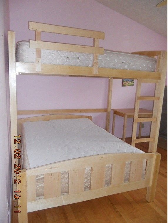 Handmade Full Size Bunk Beds by Woodcreations4you
