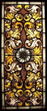Custom Made Acanthus William Morris Stained Glass
