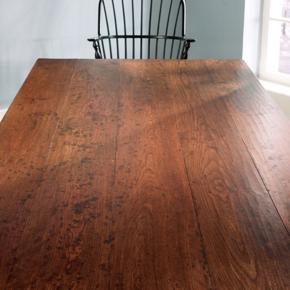 Handmade Cherry Dining Table by Carolina Farm Table