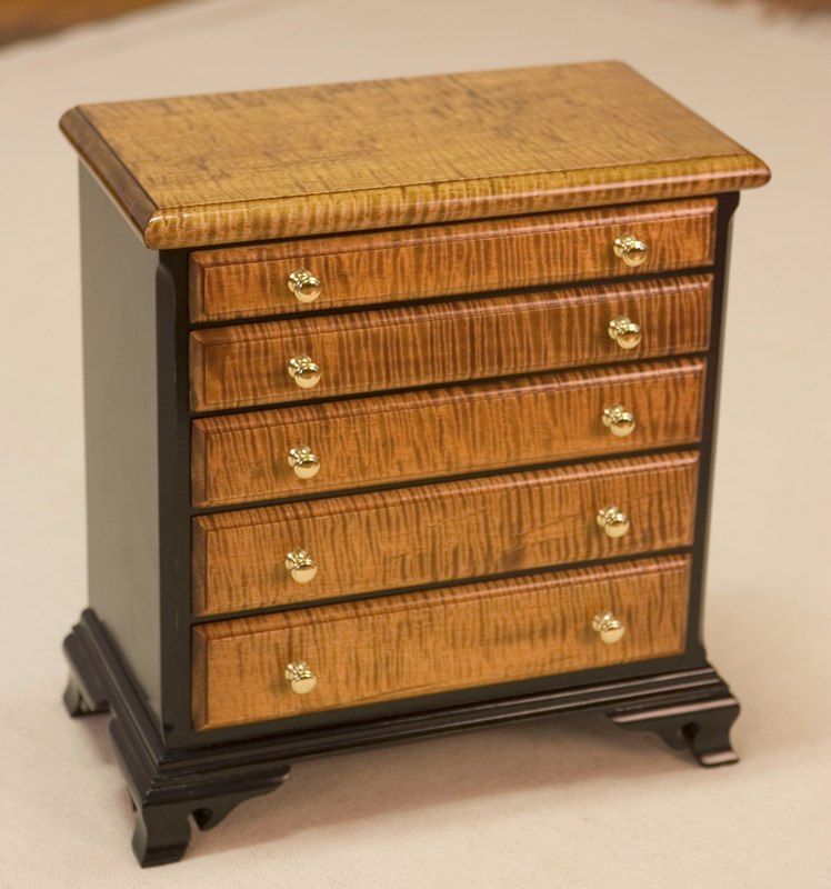 Handmade Jewelry Chest by Thomas Miller Furniture
