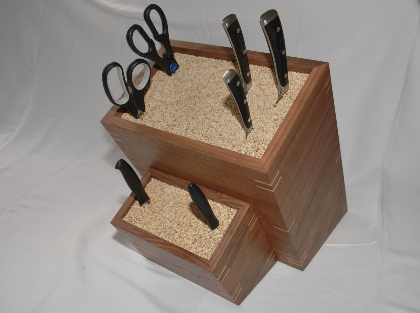 Handmade Custom Made Knife Block by Clark Wood Creations ...