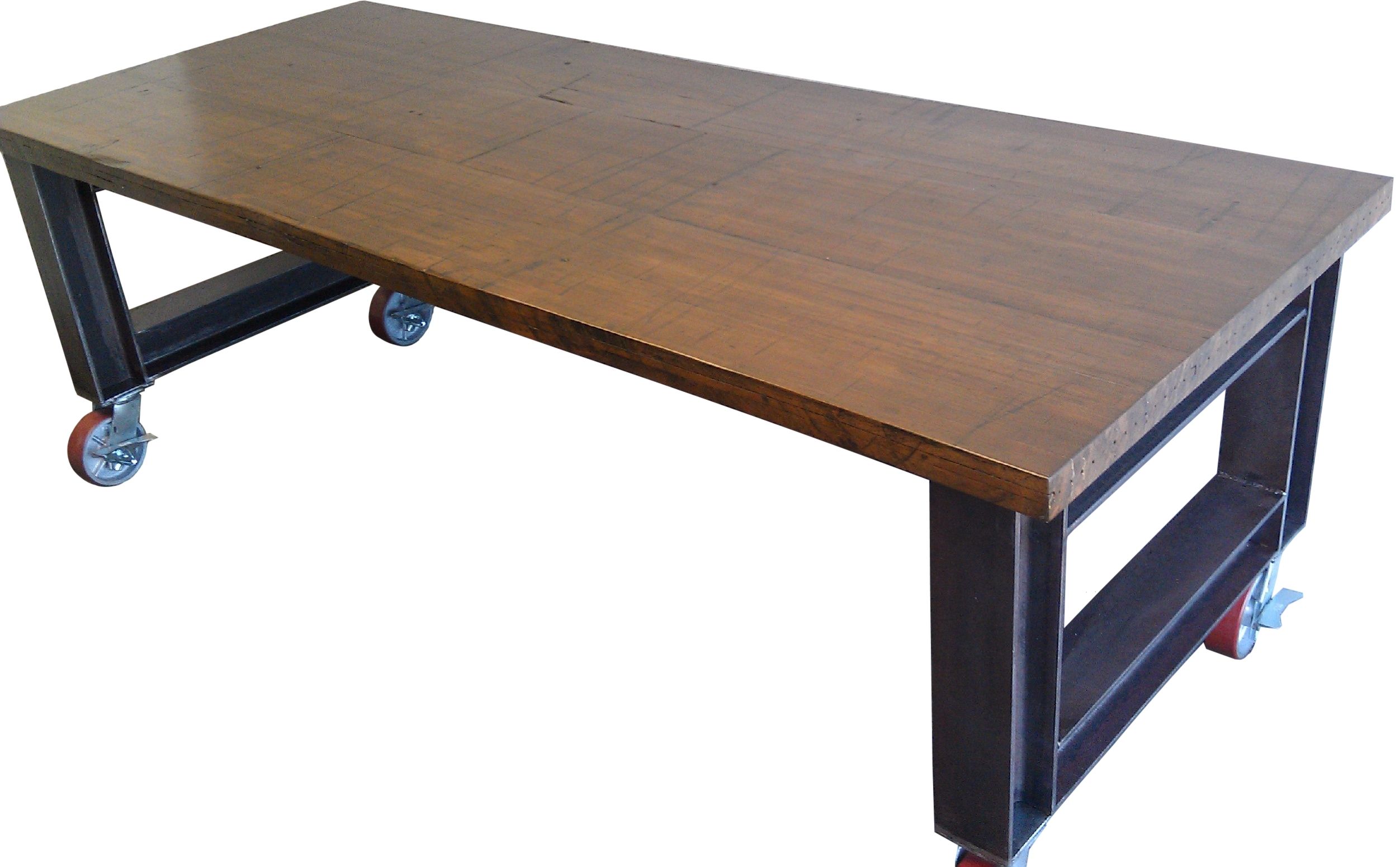 Handmade Reclaimed Industrial Styled Office Desk/Dinning Table by Urban
