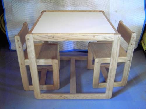 Custom Made Childs Table & Chair Set