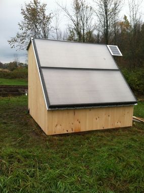 Custom Made Solar Shed